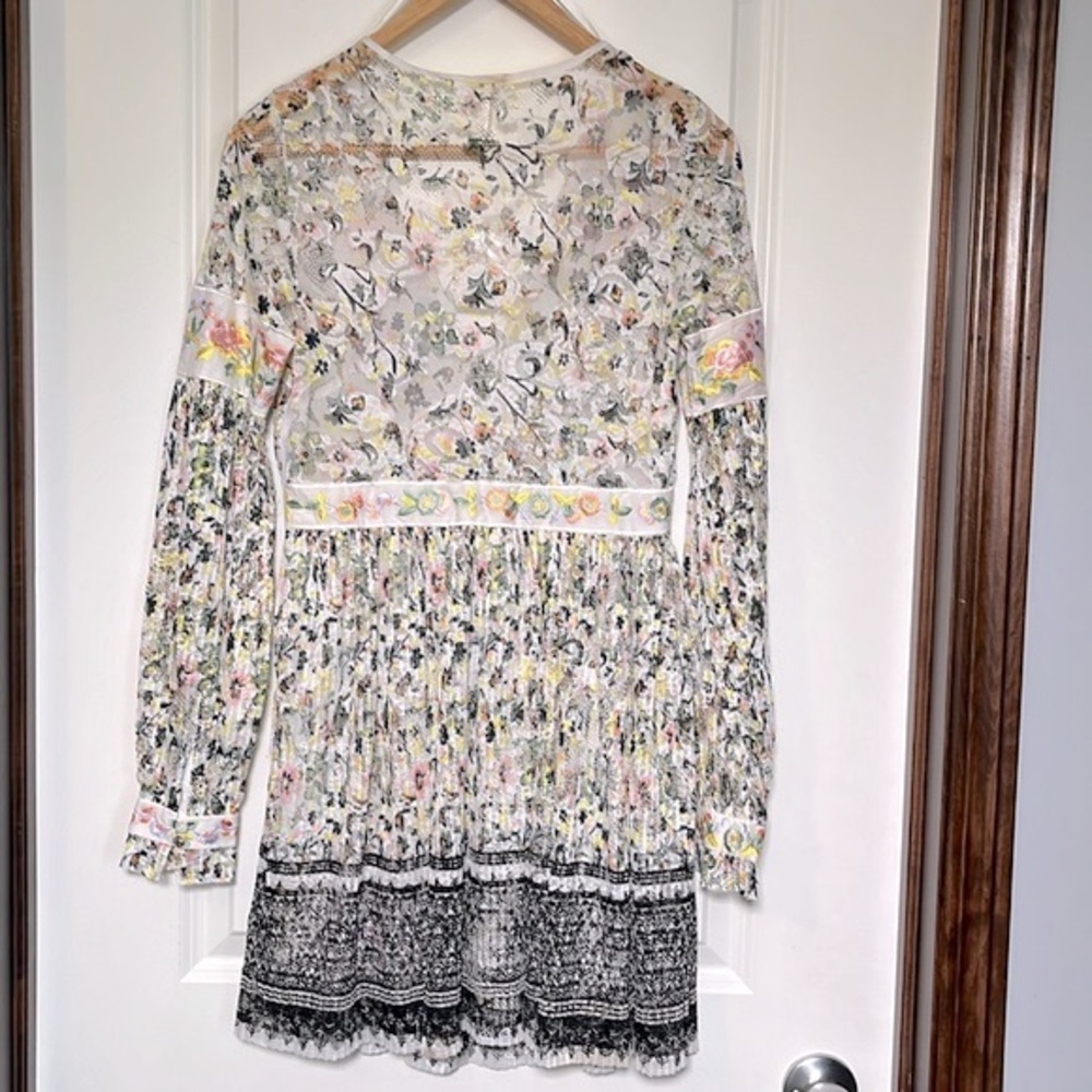 NWT Free People Cherry Blossom Floral Lace Dress - Picture 5 of 11